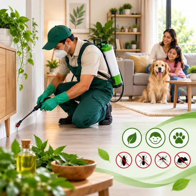 ECO-FRIENDLY PEST CONTROL/KID & PET-SAFE SOLUTIONS