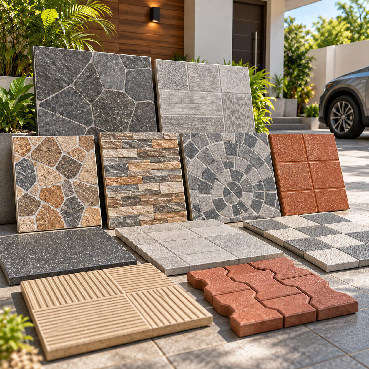 Outdoor & Parking Tiles
