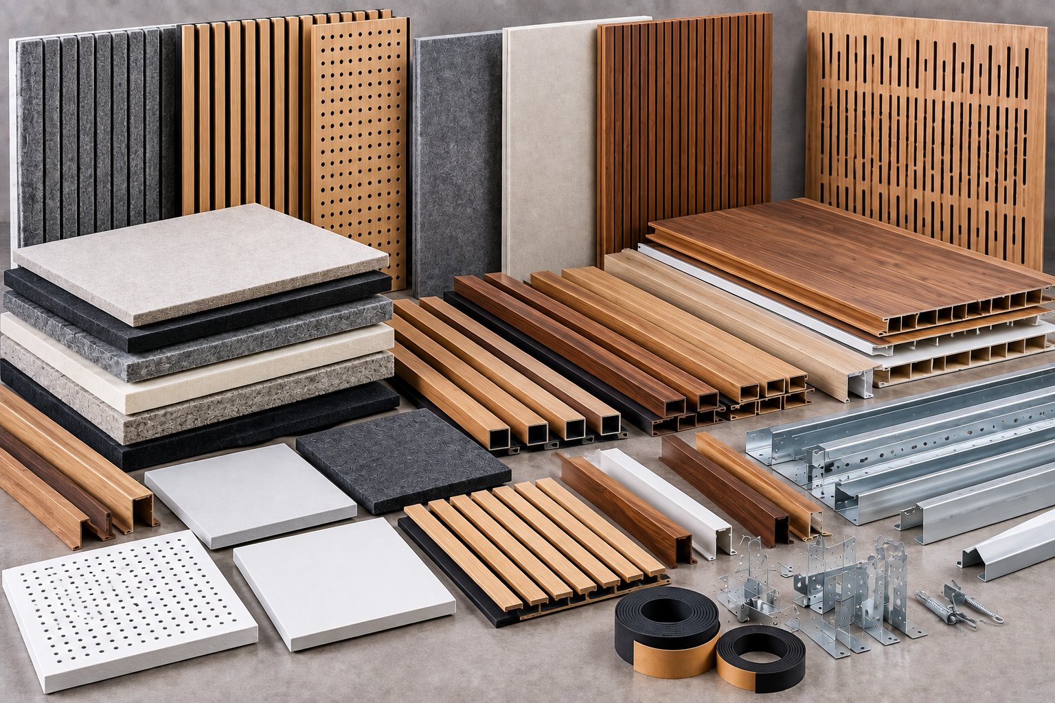 Acoustic & Wooden Ceilings