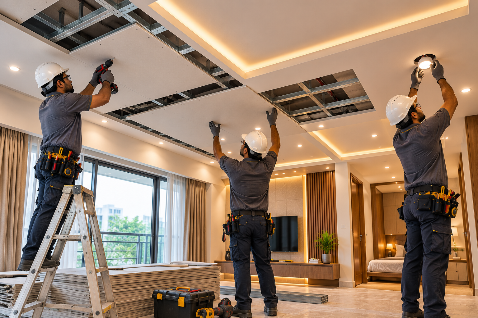 Gypsum False Ceiling